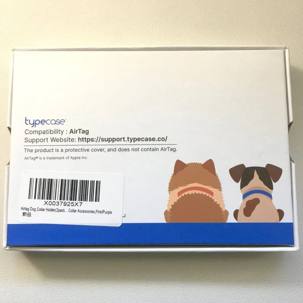 TYPECASE 2 Pack - Pet Collar Holder for AirTags NEW!!!
